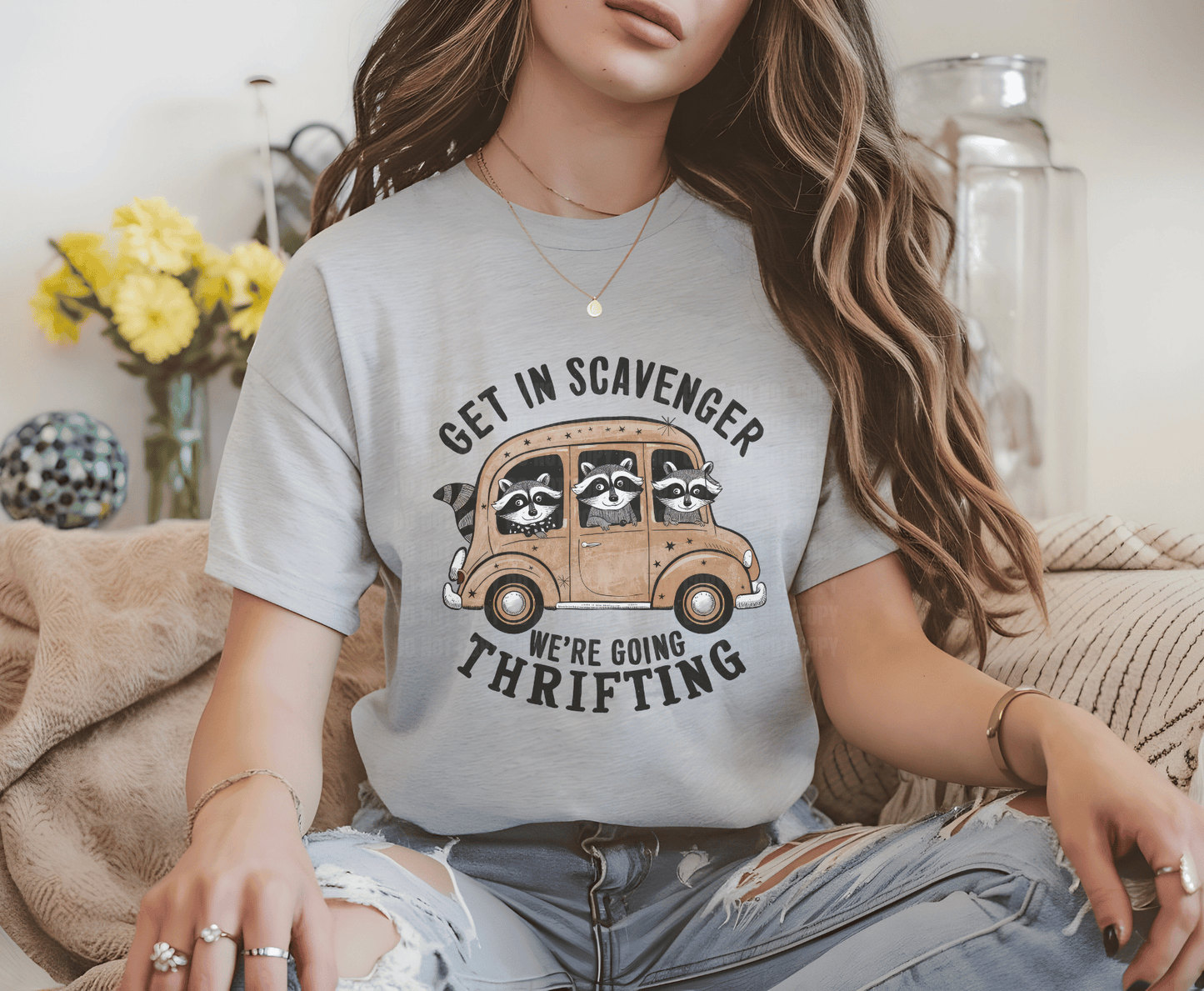 Thrifting | Premade DTF Transfer Gang Sheet For Graphic Tees