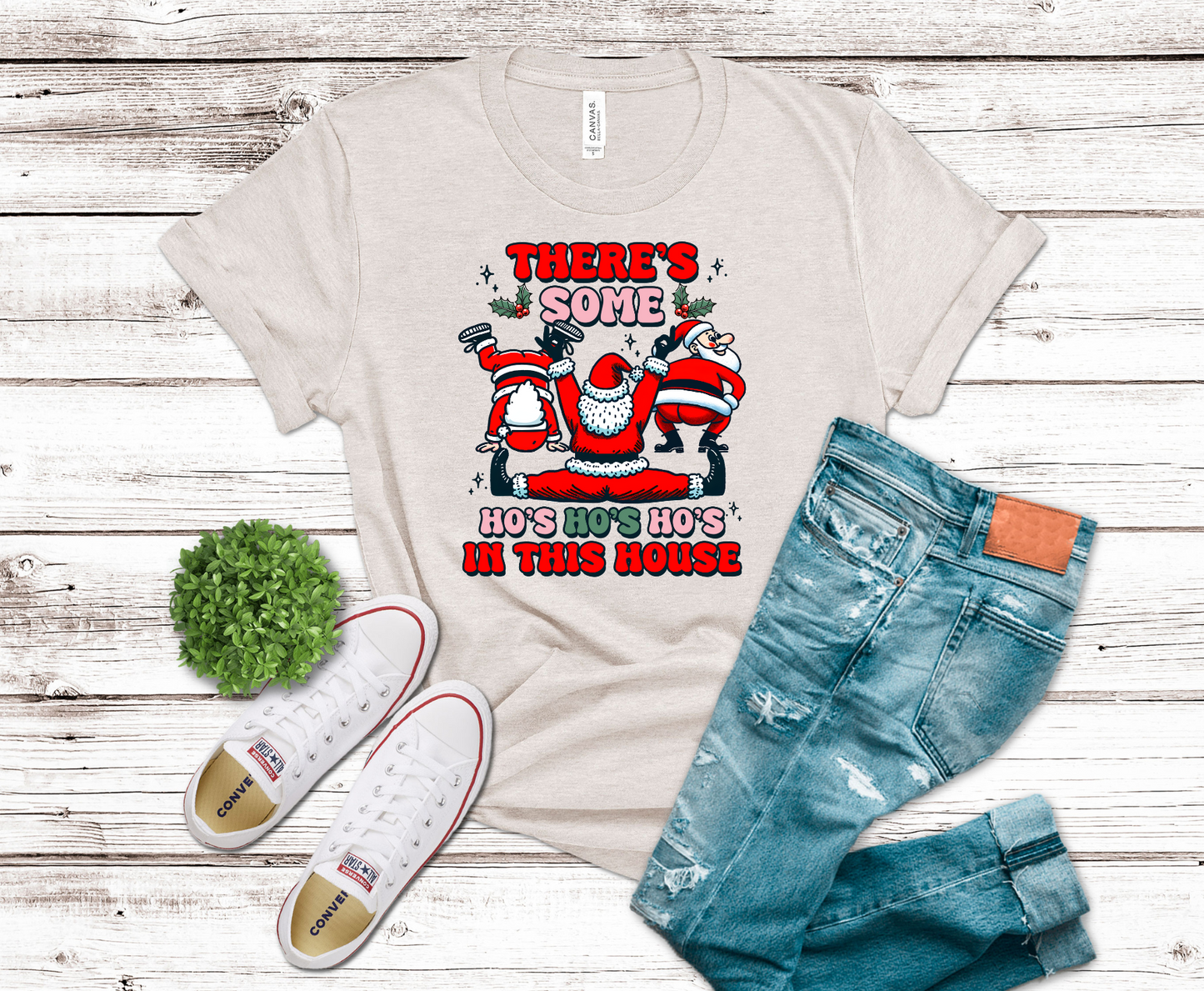 Premade DTF Transfer Gang Sheet For Graphic Tees | Adult Christmas