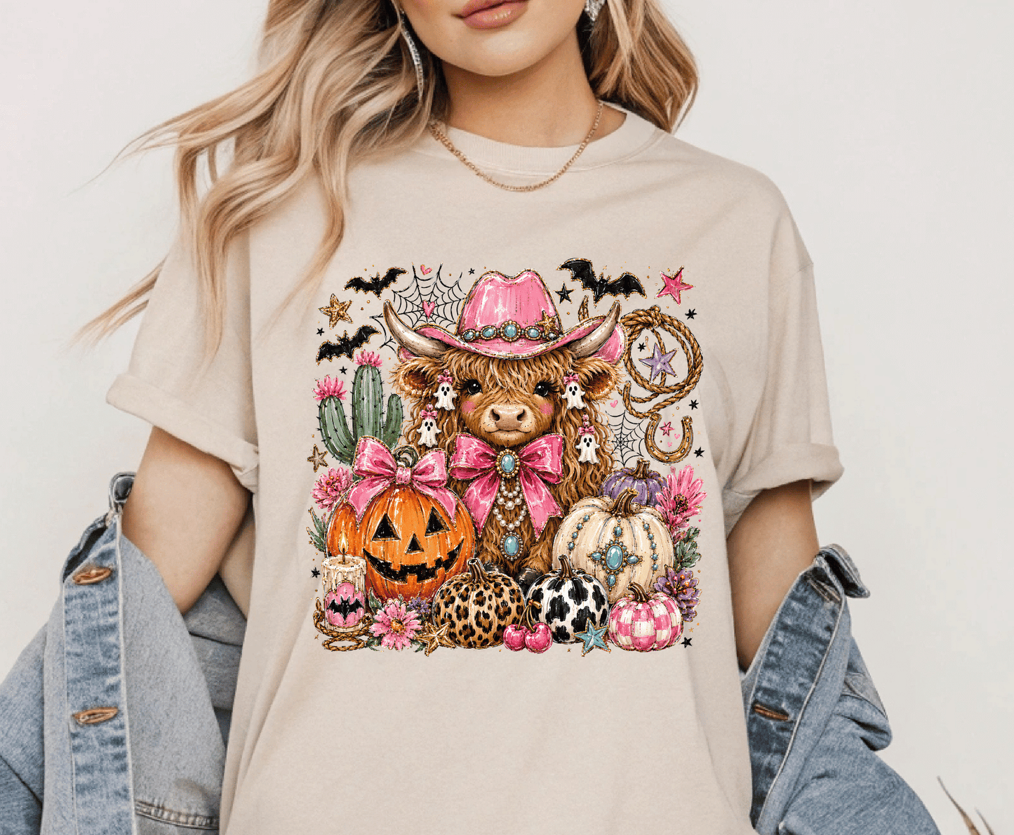 Halloween Cows | Premade DTF Transfer Gang Sheet For Graphic Tees