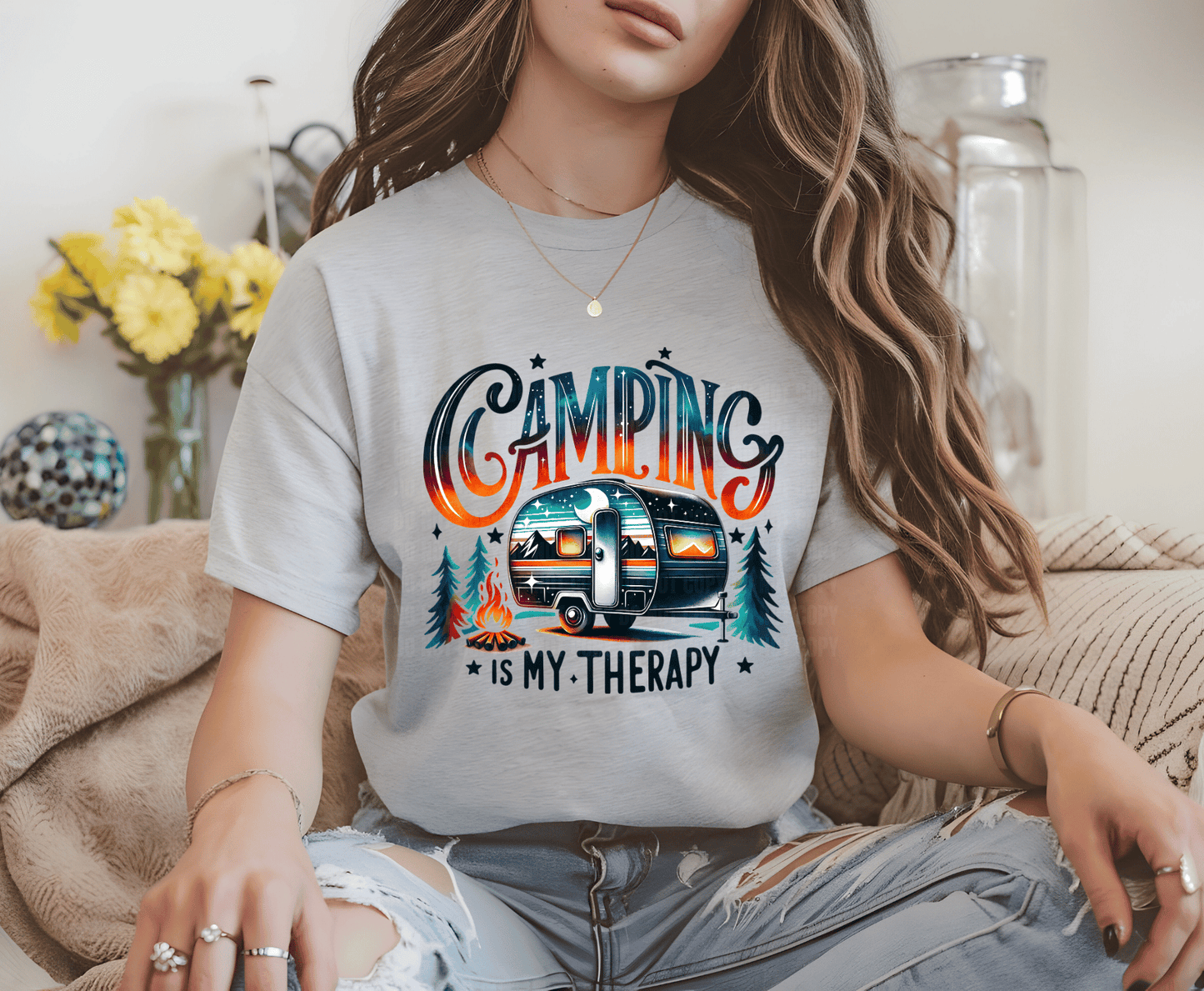 Camping Colors | Premade DTF Transfer Gang Sheet For Graphic Tees
