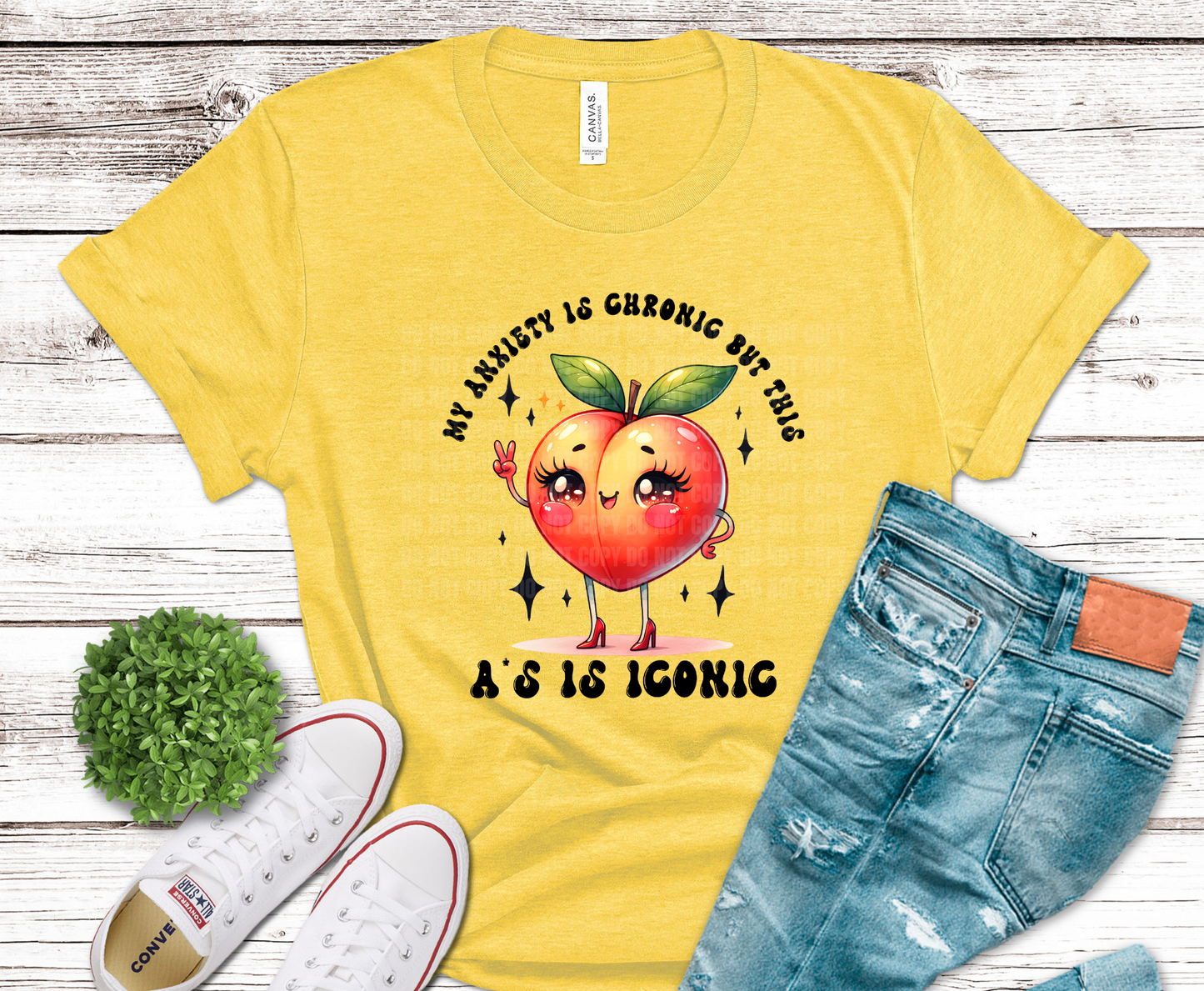 Anxiety | Dollar Deals DTF Transfer Gang Sheet For Graphic Tees