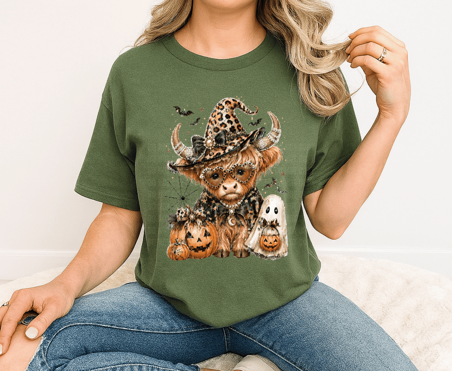 Halloween Cows | Premade DTF Transfer Gang Sheet For Graphic Tees