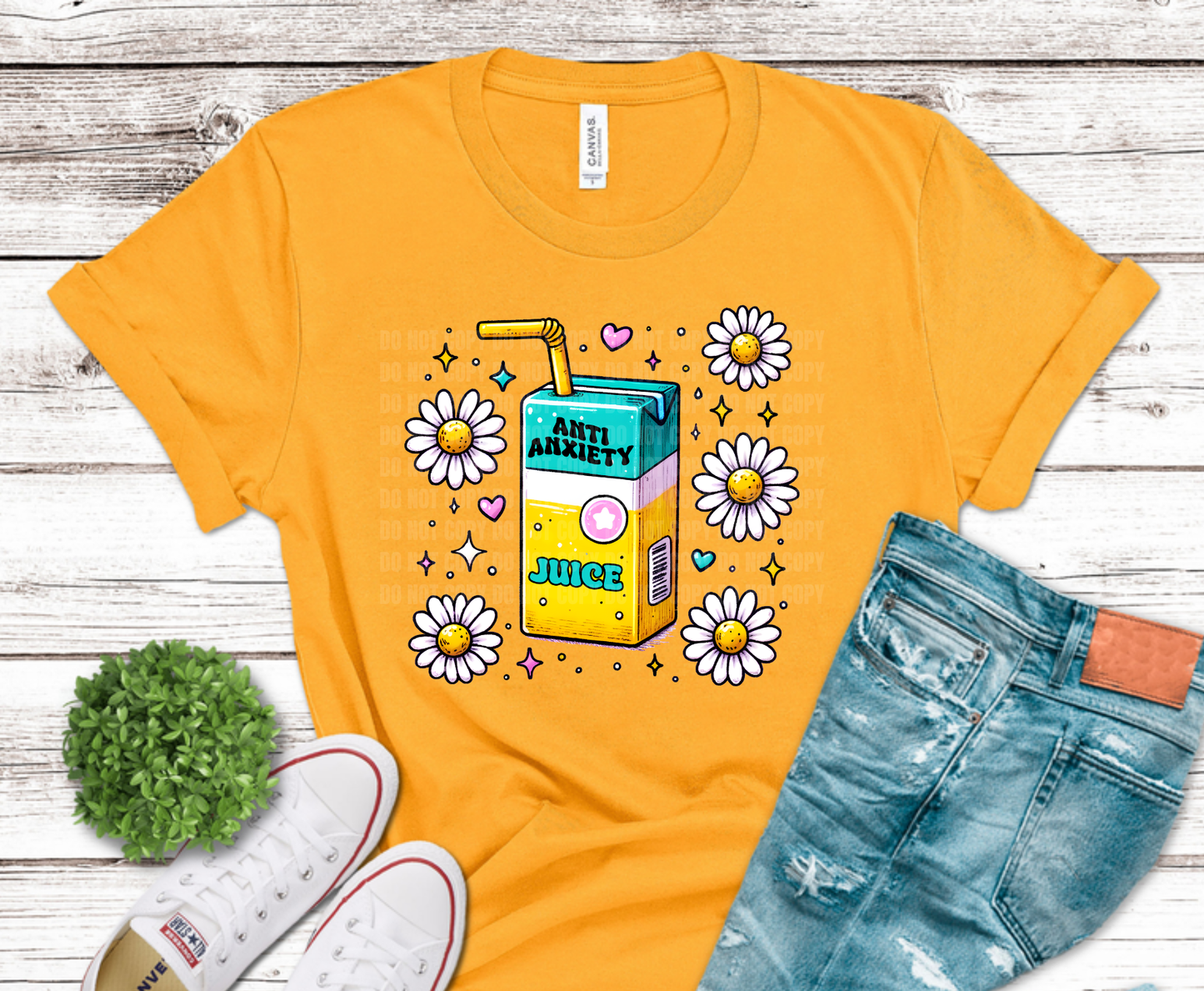 Anxiety | Dollar Deals DTF Transfer Gang Sheet For Graphic Tees