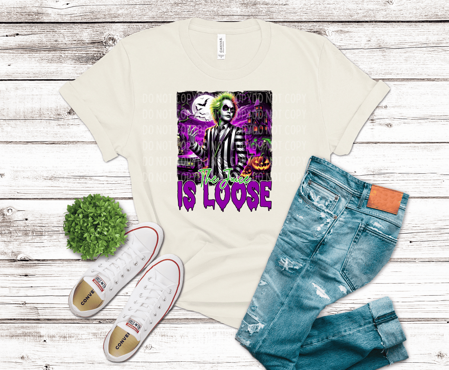 Premade DTF Transfer Gang Sheet For Graphic Tees | The Juice Is Loose