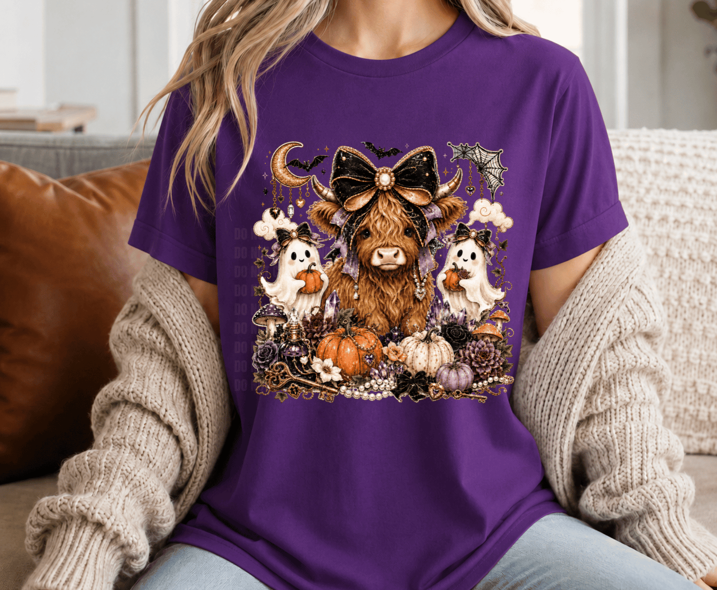Halloween Cows | Premade DTF Transfer Gang Sheet For Graphic Tees