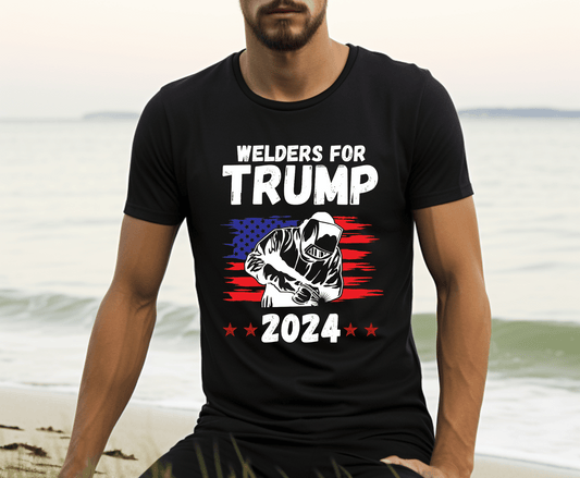Welders For Trump 2024 | T-Shirt