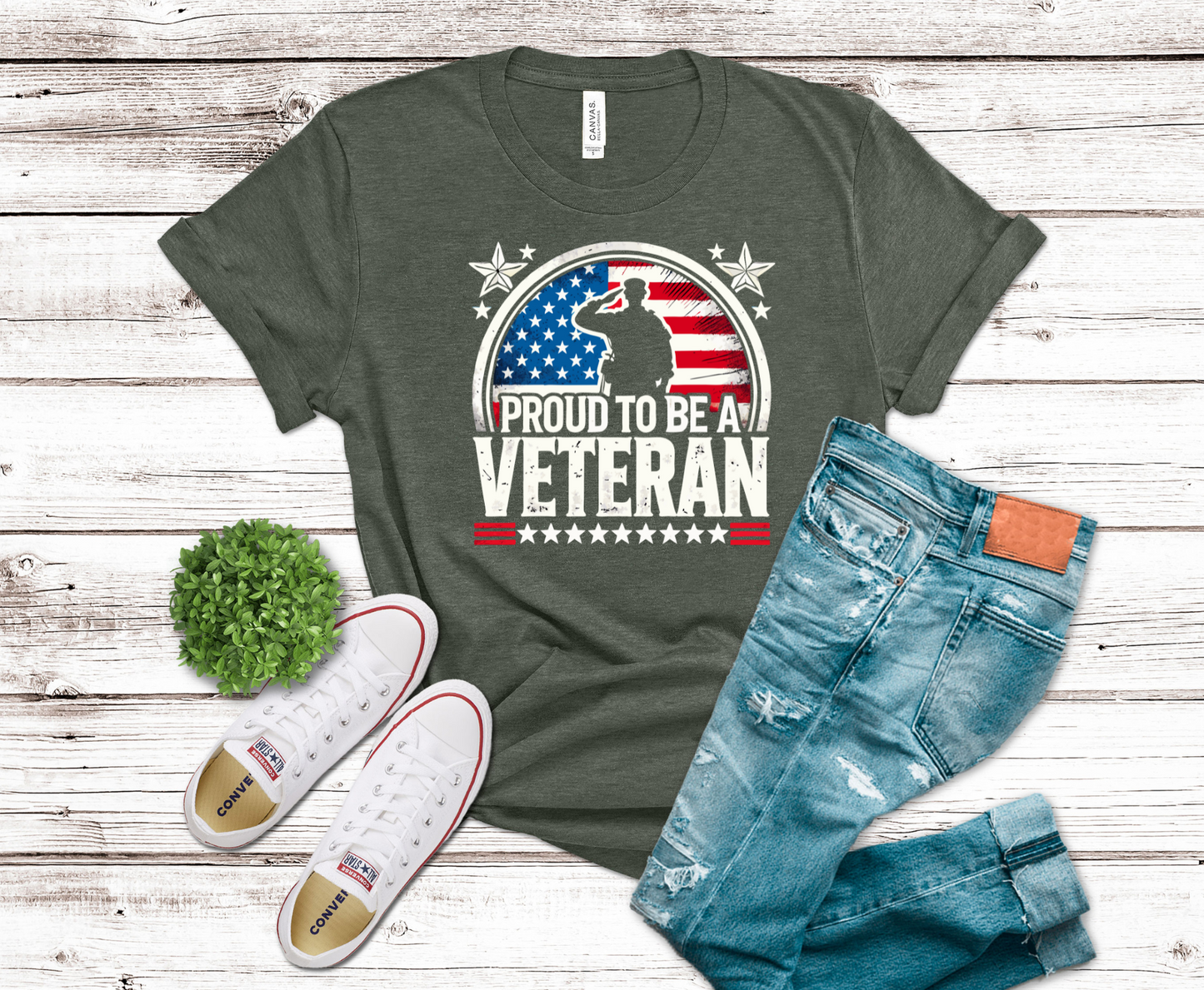 Premade DTF Transfer Gang Sheet For Graphic Tees | Veterans Day