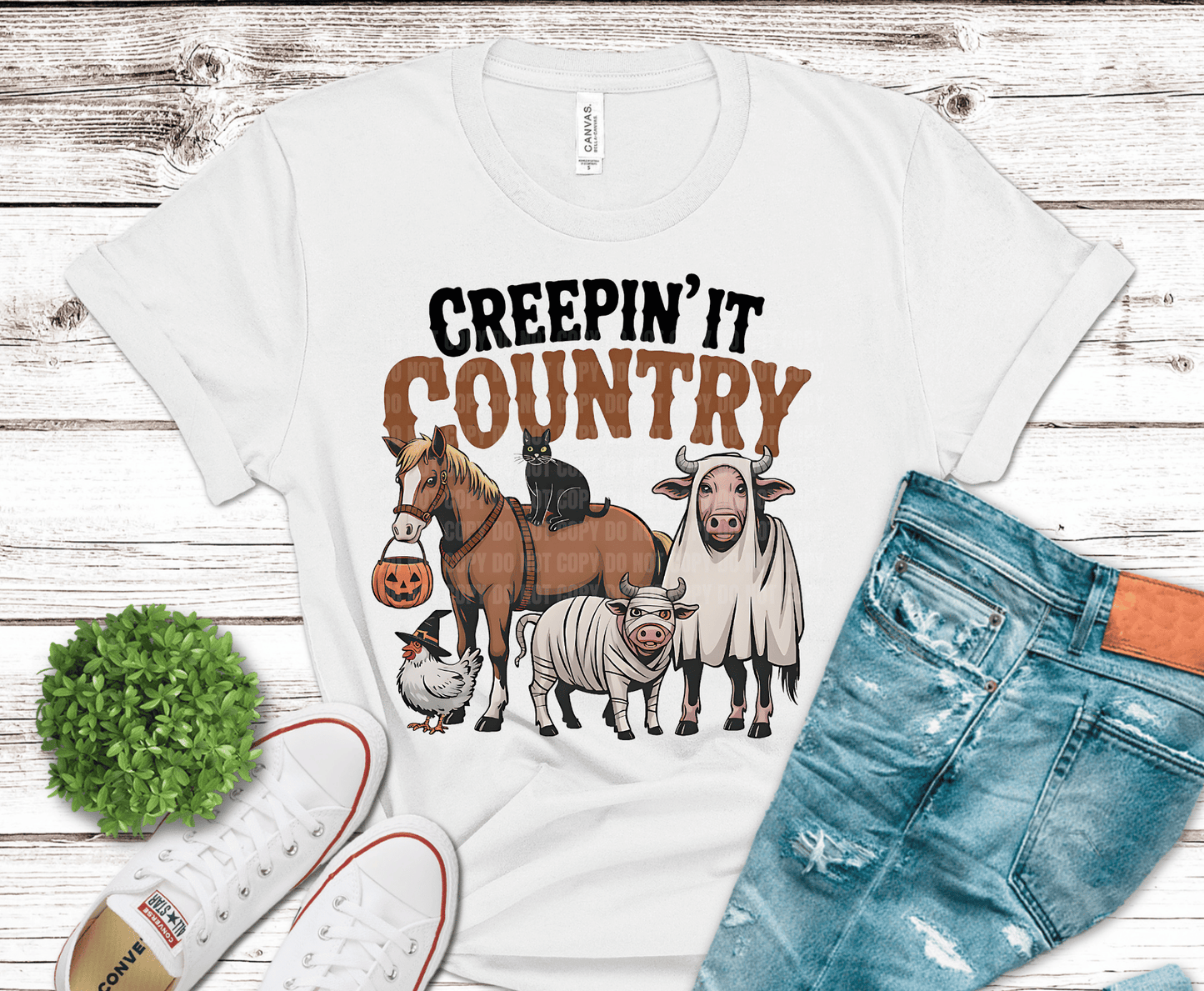 Howdy Halloween | Premade DTF Transfer Gang Sheet For Graphic Tees