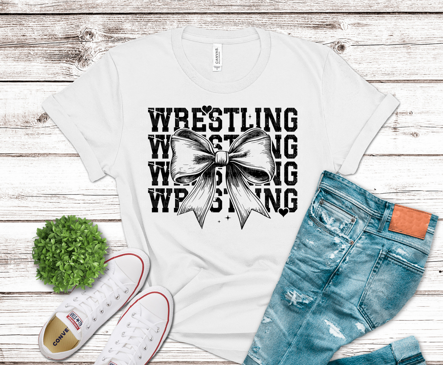 Premade DTF Transfer Gang Sheet For Graphic Tees | Wrestling