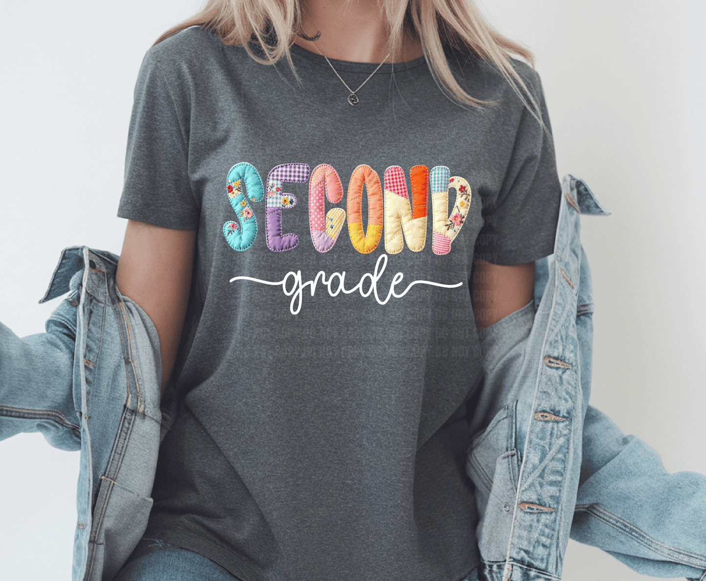 Second Grade .4  | Premade DTF Transfer Gang Sheet For Graphic Tees