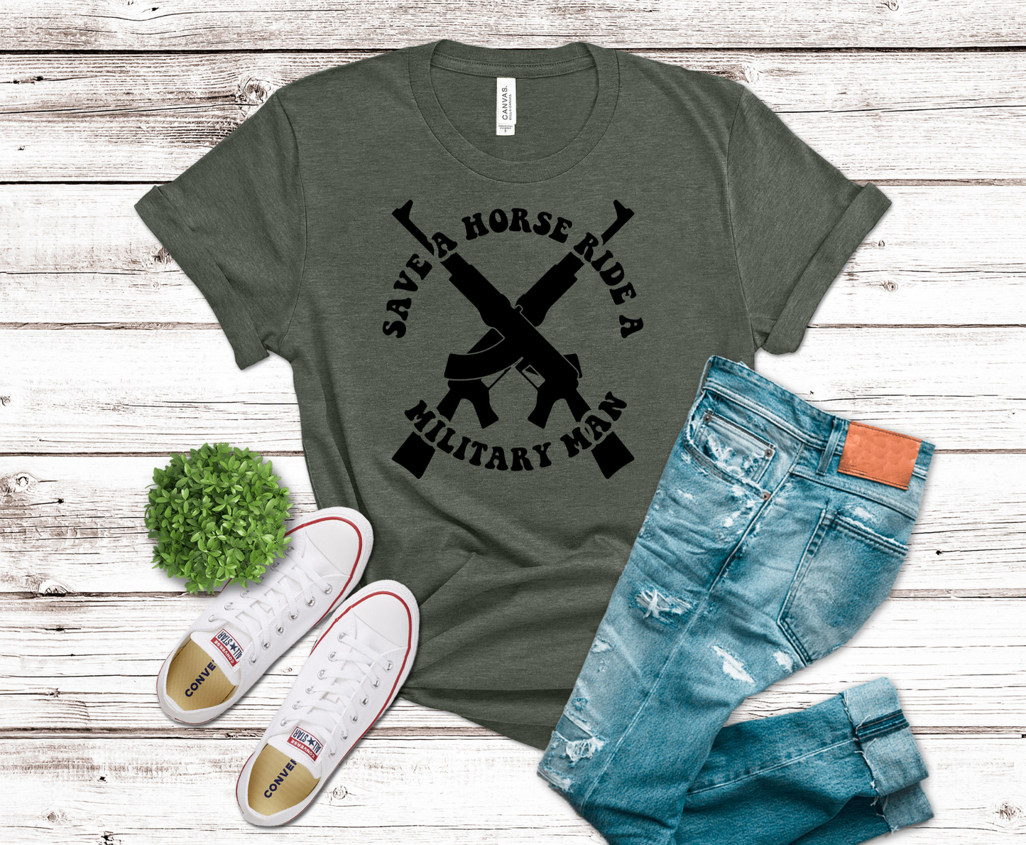 Premade DTF Transfer Gang Sheet For Graphic Tees | Military - Griffin Expressions