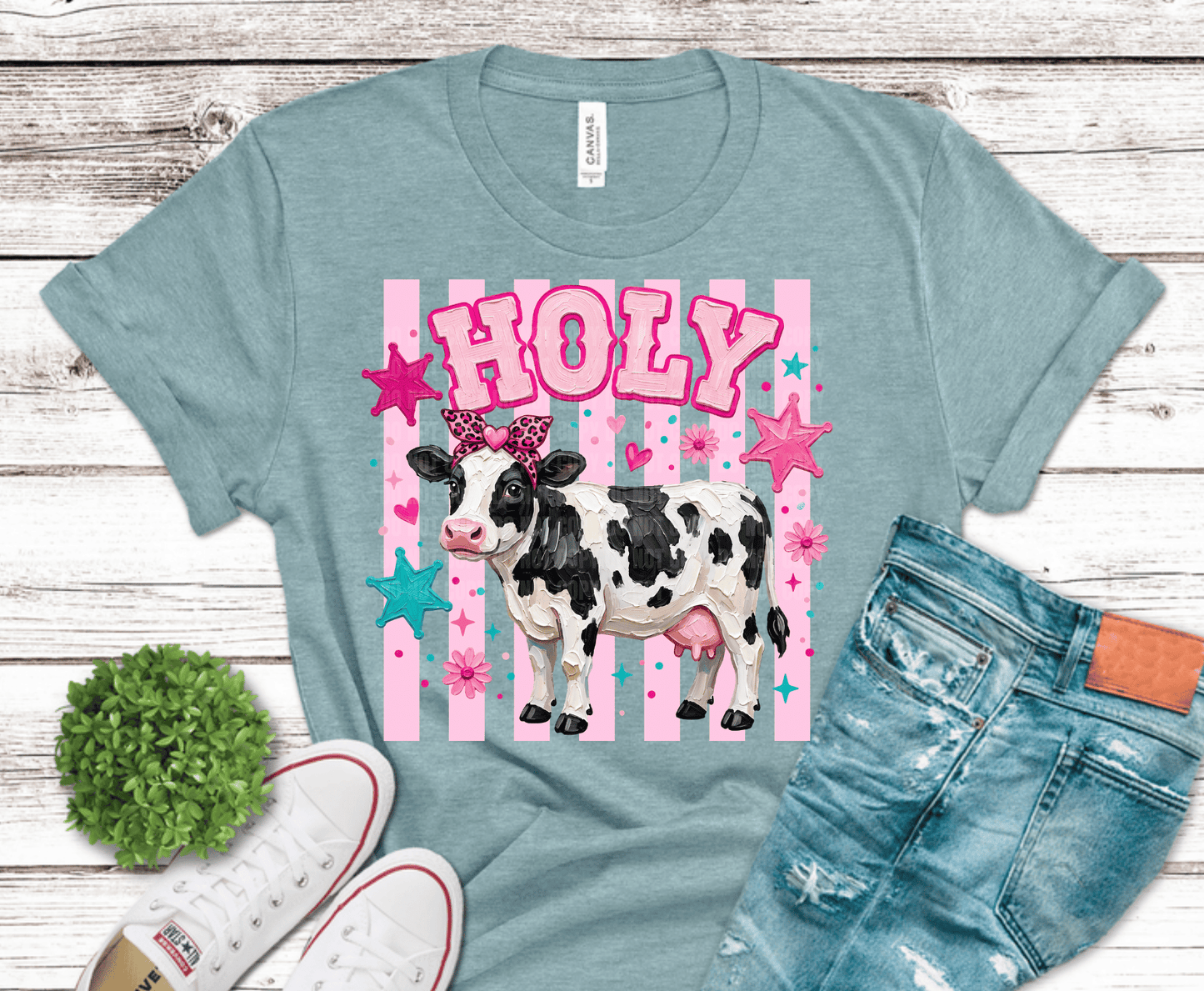 Holy Cow and Friends | Premade DTF Transfer Gang Sheet For Graphic Tees