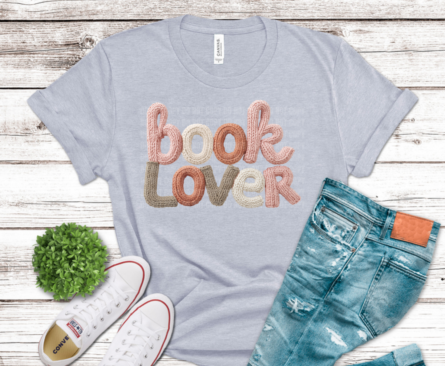 Premade DTF Transfer Gang Sheet For Graphic Tees | Book Lover