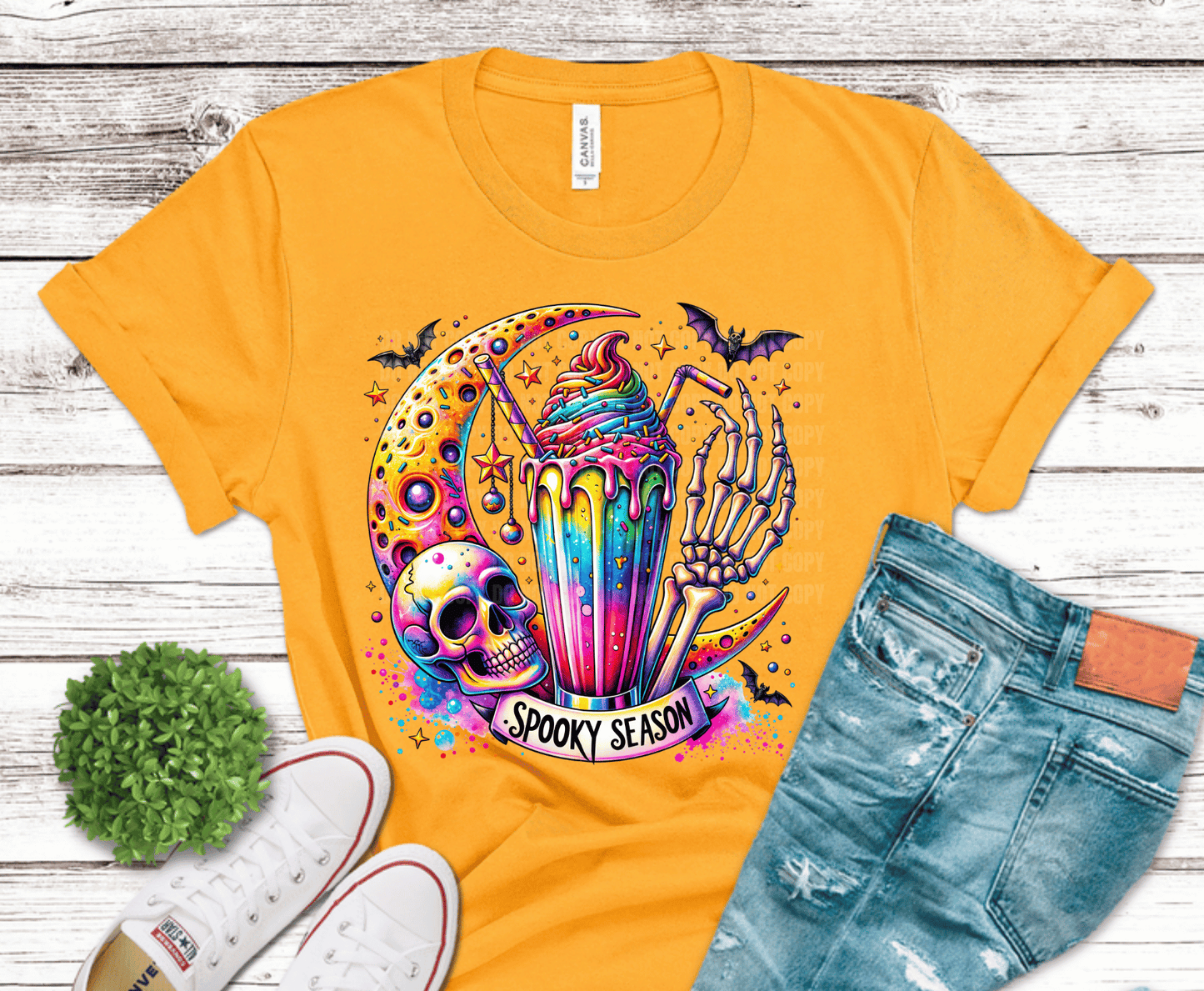 Spooky Season | Premade DTF Transfer Gang Sheet For Graphic Tees