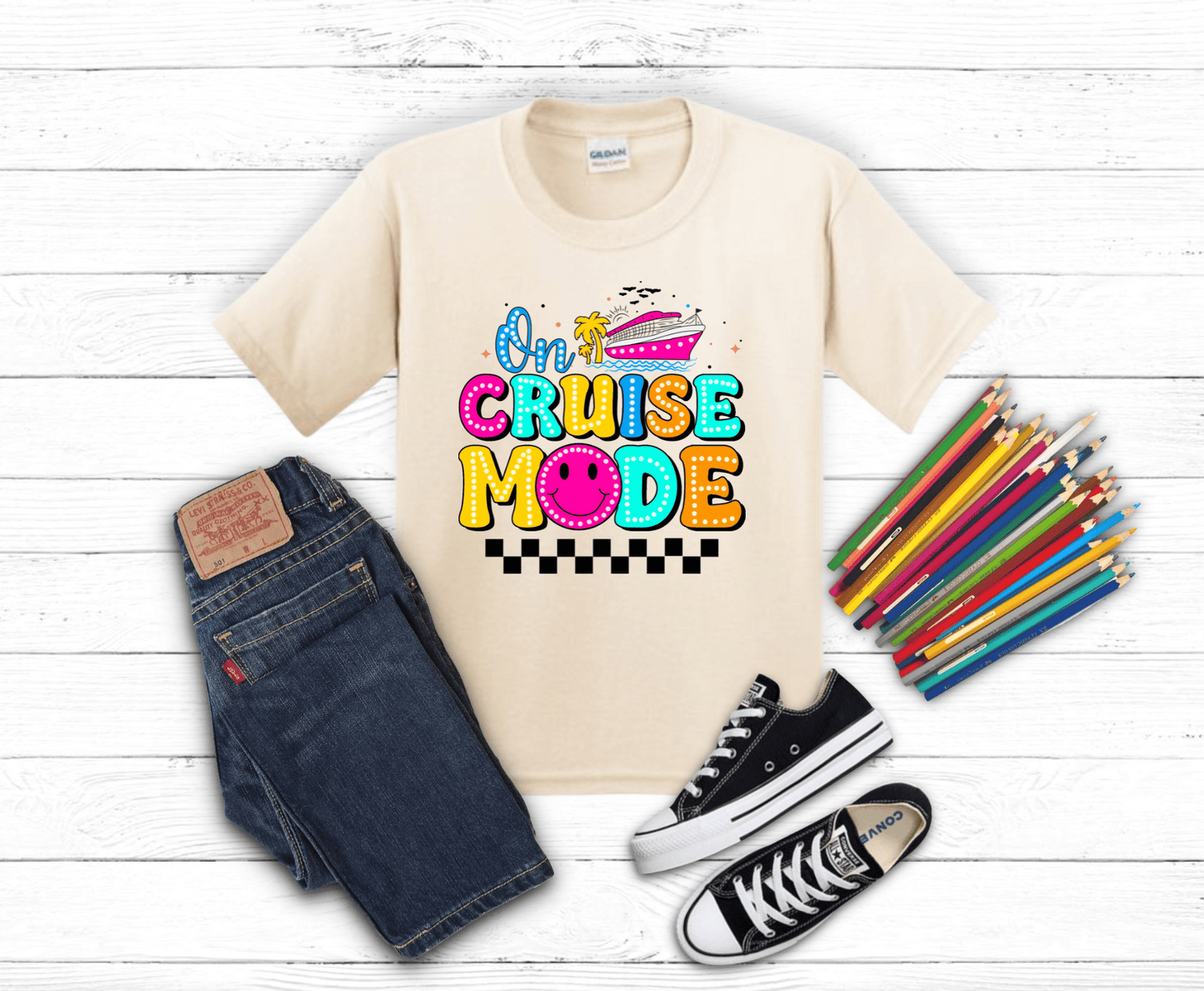Premade DTF Transfer Gang Sheet For Graphic Tees | Cruise