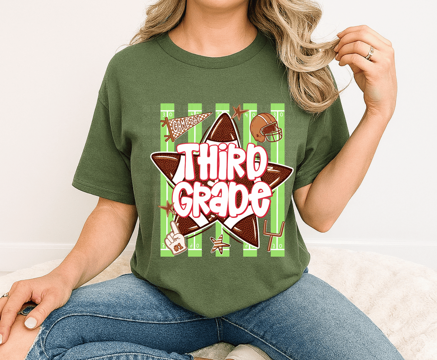 Third Grade .2 | Premade DTF Transfer Gang Sheet For Graphic Tees