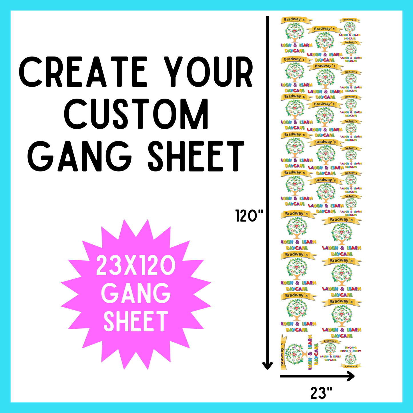 Create Your Gang Sheet | Online Builder