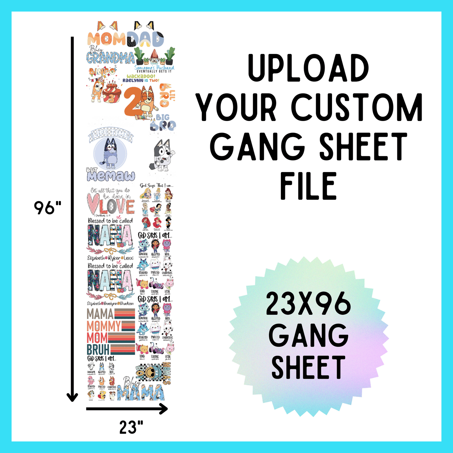 Upload Your Custom Gang Sheet File