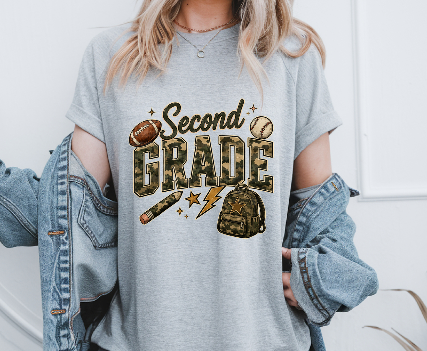 Second Grade .3  | Premade DTF Transfer Gang Sheet For Graphic Tees