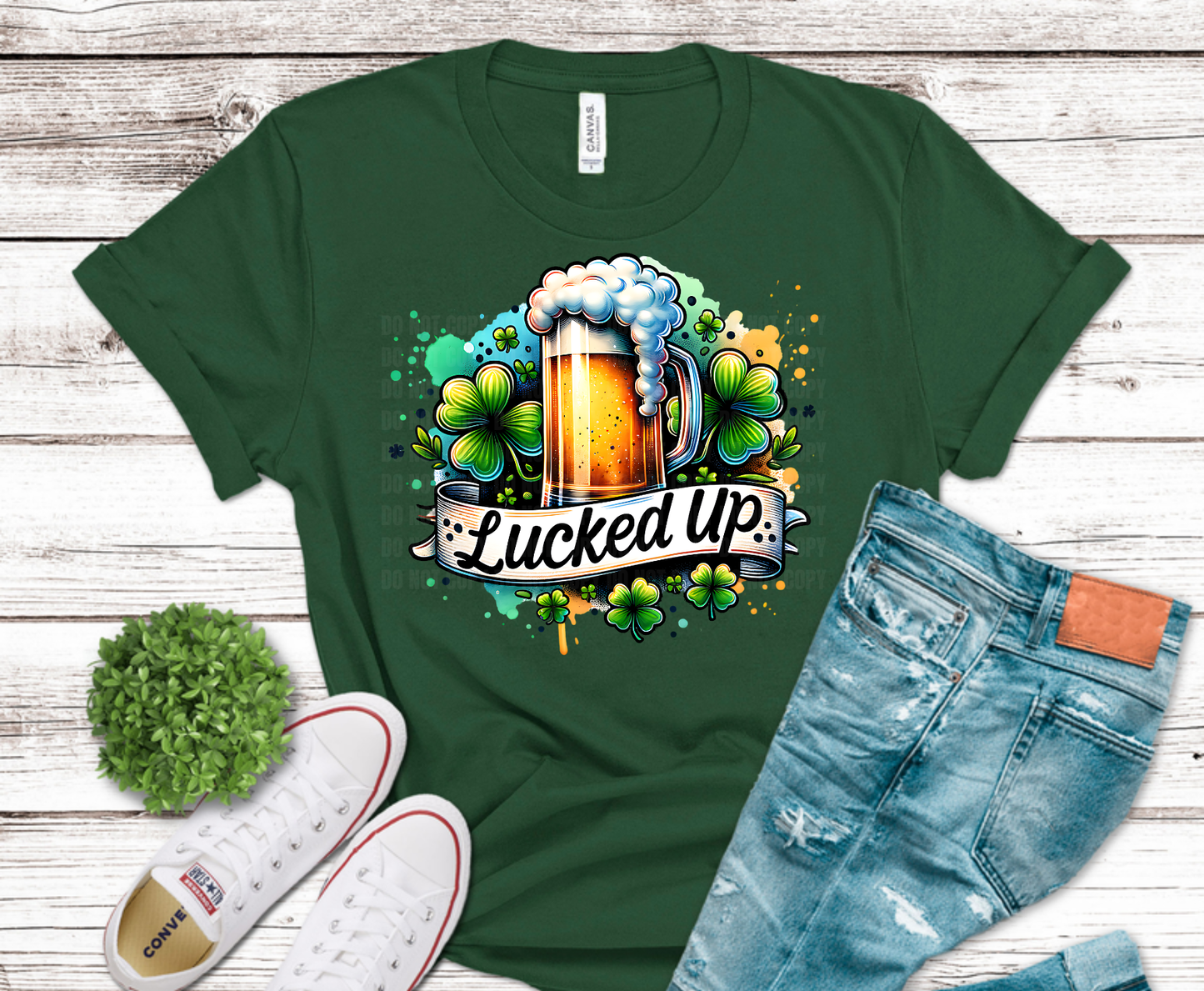 Premade DTF Transfer Gang Sheet For Graphic Tees | St. Patrick's Day Party