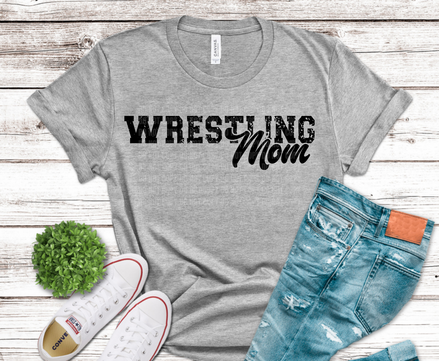 Premade DTF Transfer Gang Sheet For Graphic Tees | Wrestling