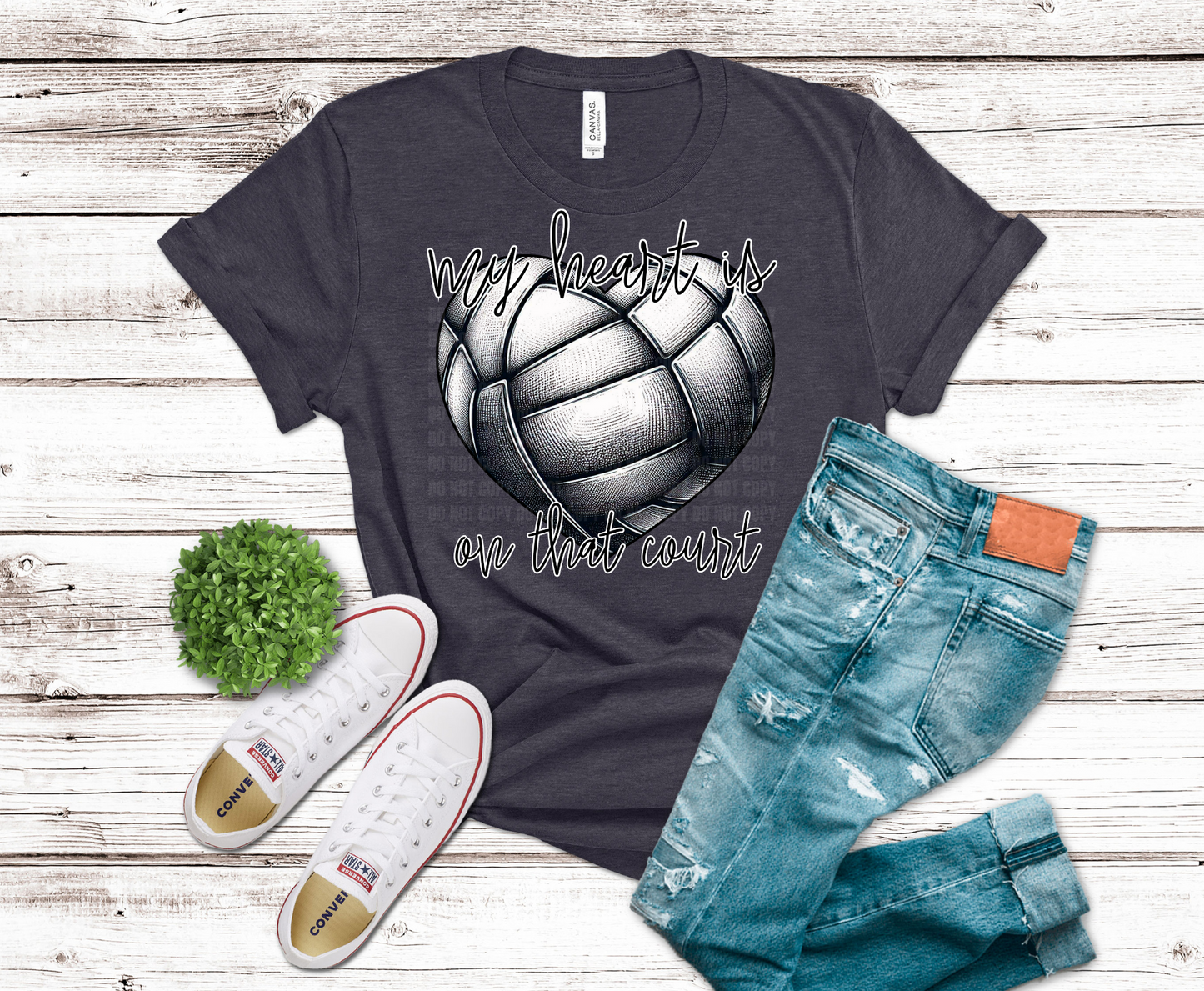 Premade DTF Transfer Gang Sheet For Graphic Tees| Volleyball
