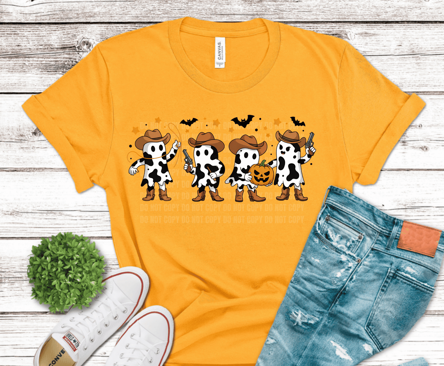 Spooky Heifer | Premade DTF Transfer Gang Sheet For Graphic Tees