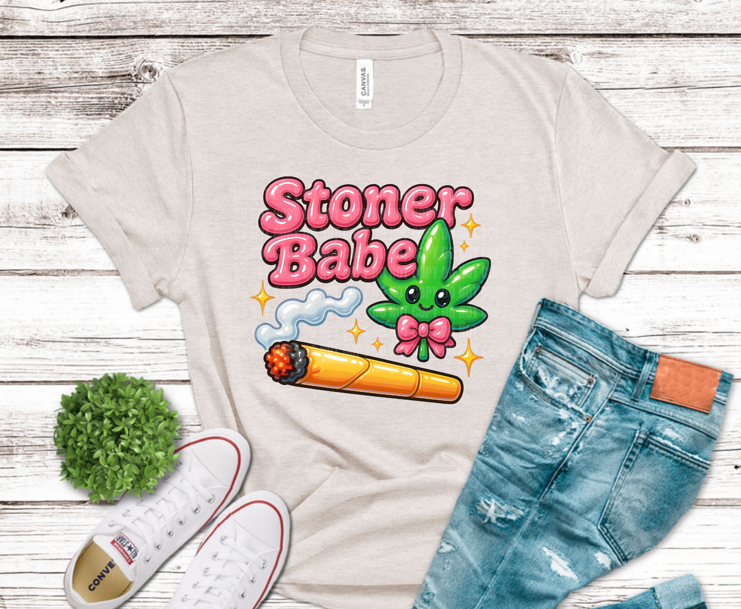 Premade DTF Transfer Gang Sheet For Graphic Tees | 420 Vibes