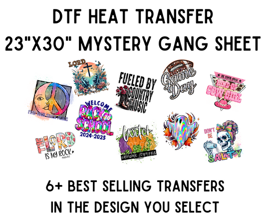 DTF Transfer Themed 23"x30" Gang Sheet - Griffin Expressions