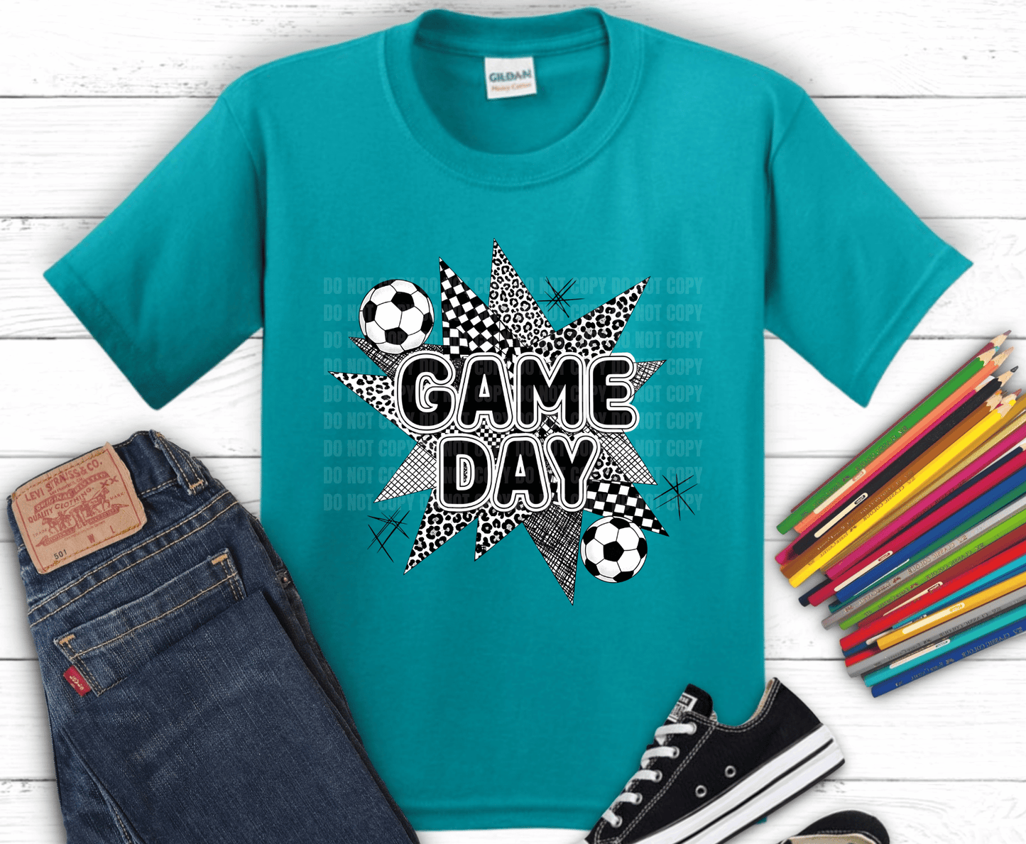 Youth Soccer | Premade DTF Transfer Gang Sheet For Graphic Tees