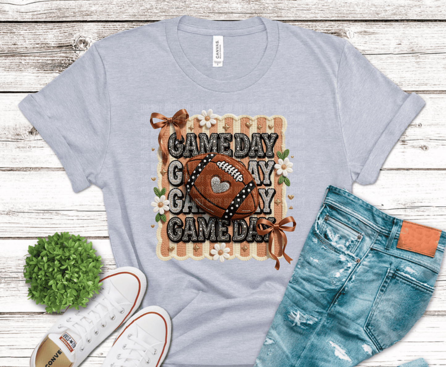 Football Days | Premade DTF Transfer Gang Sheet For Graphic Tees