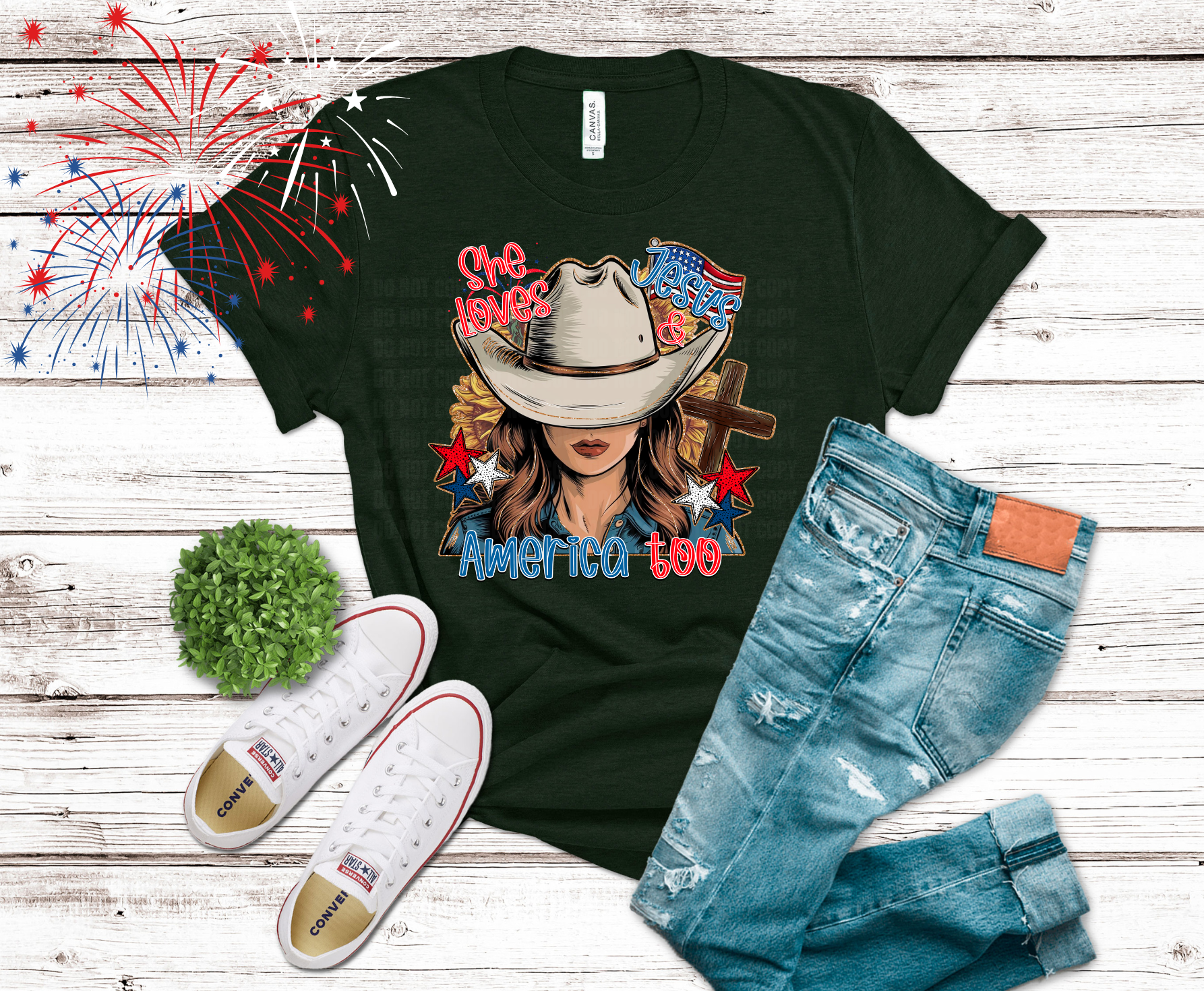 American Woman | Premade DTF Transfer Gang Sheet For Graphic Tees - Griffin Expressions