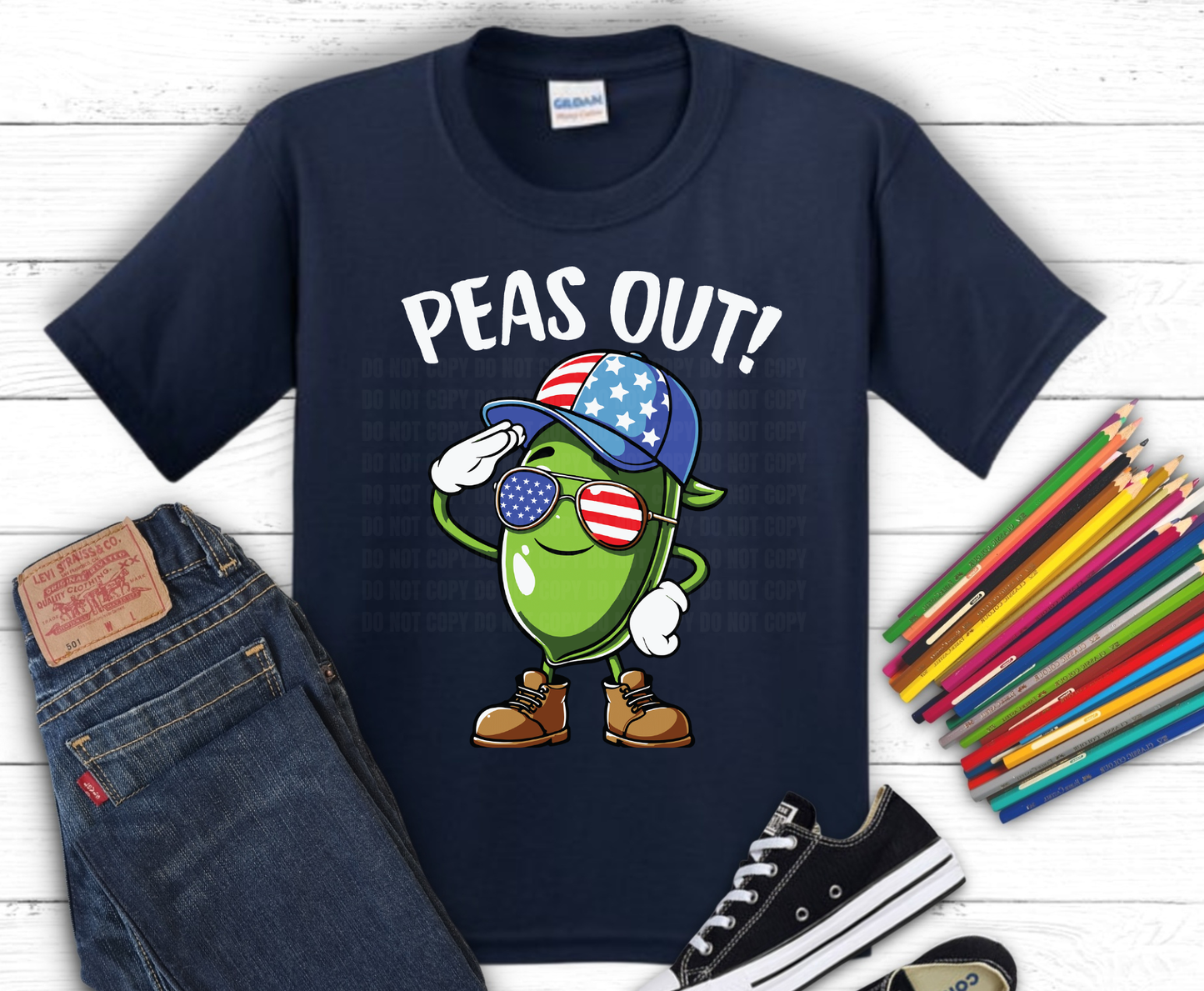 July 4th Youth | Premade DTF Transfer Gang Sheet For Graphic Tees