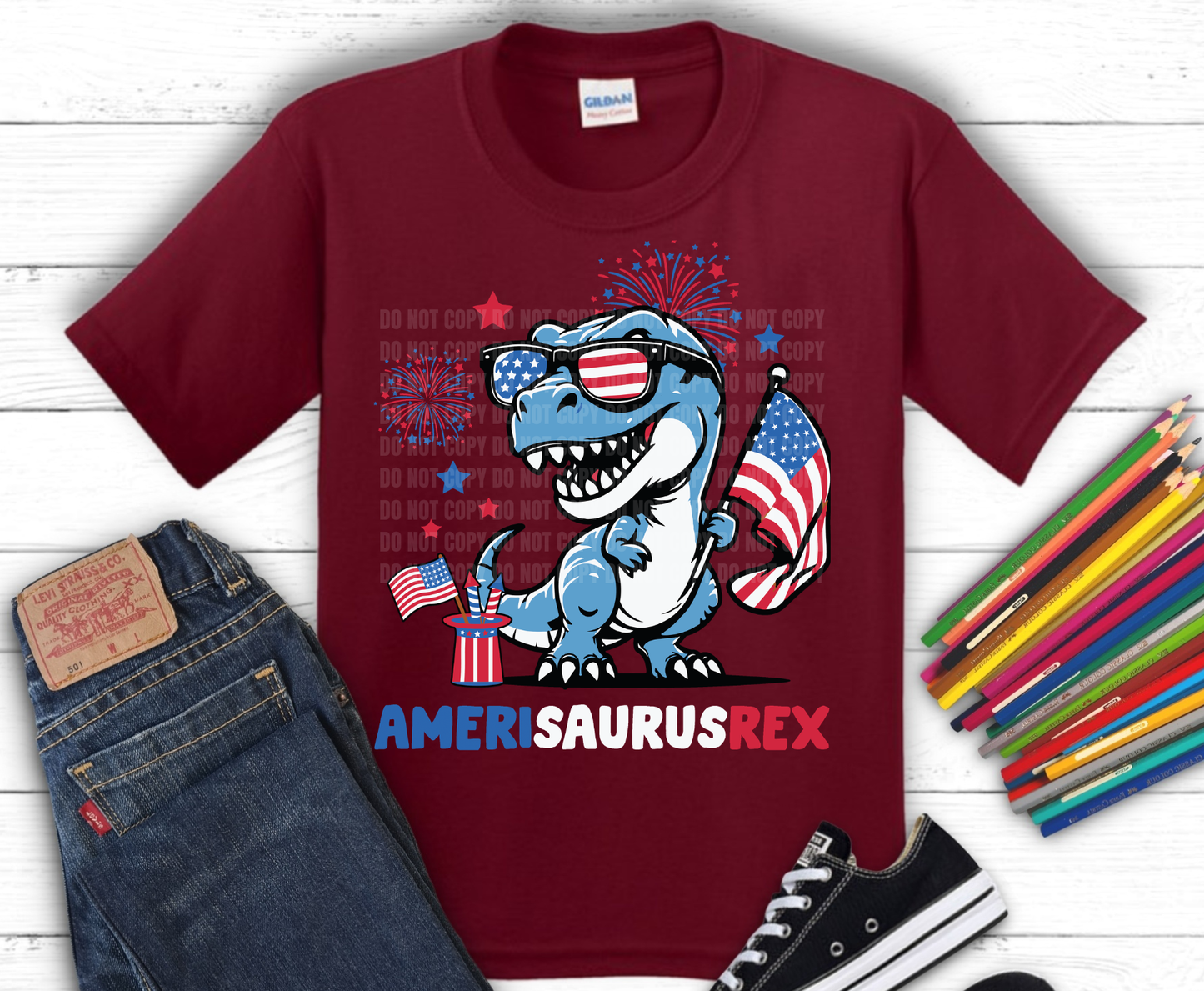 July 4th Youth | Premade DTF Transfer Gang Sheet For Graphic Tees