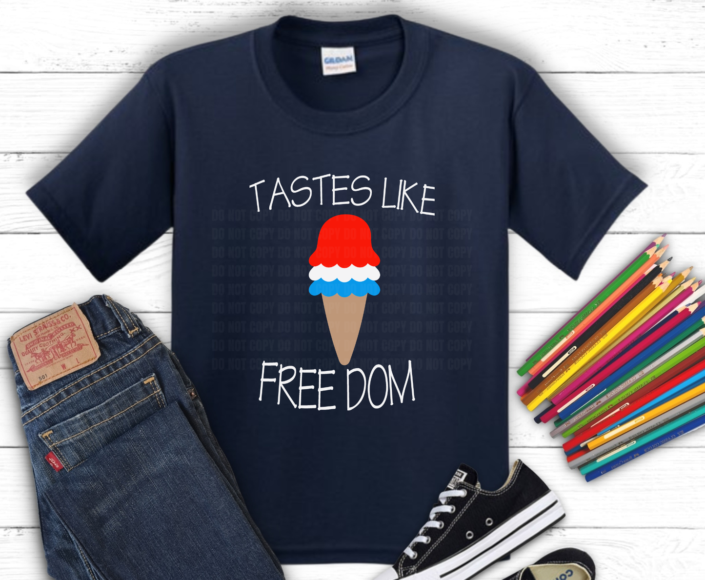 July 4th Youth | Premade DTF Transfer Gang Sheet For Graphic Tees