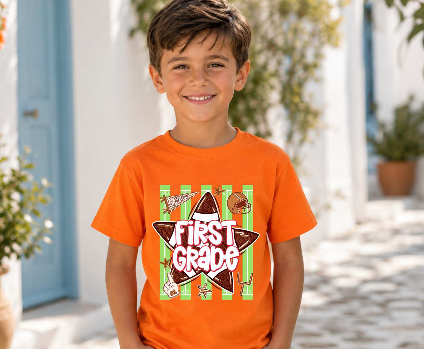 First Grade | Premade DTF Transfer Gang Sheet For Graphic Tees