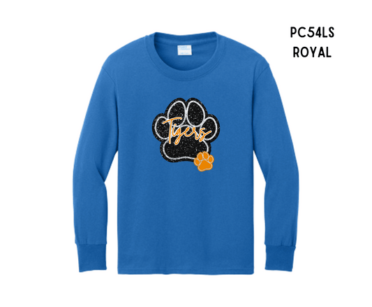 Tynes Store - Tynes Glitter Paw | Tee-Long Sleeve