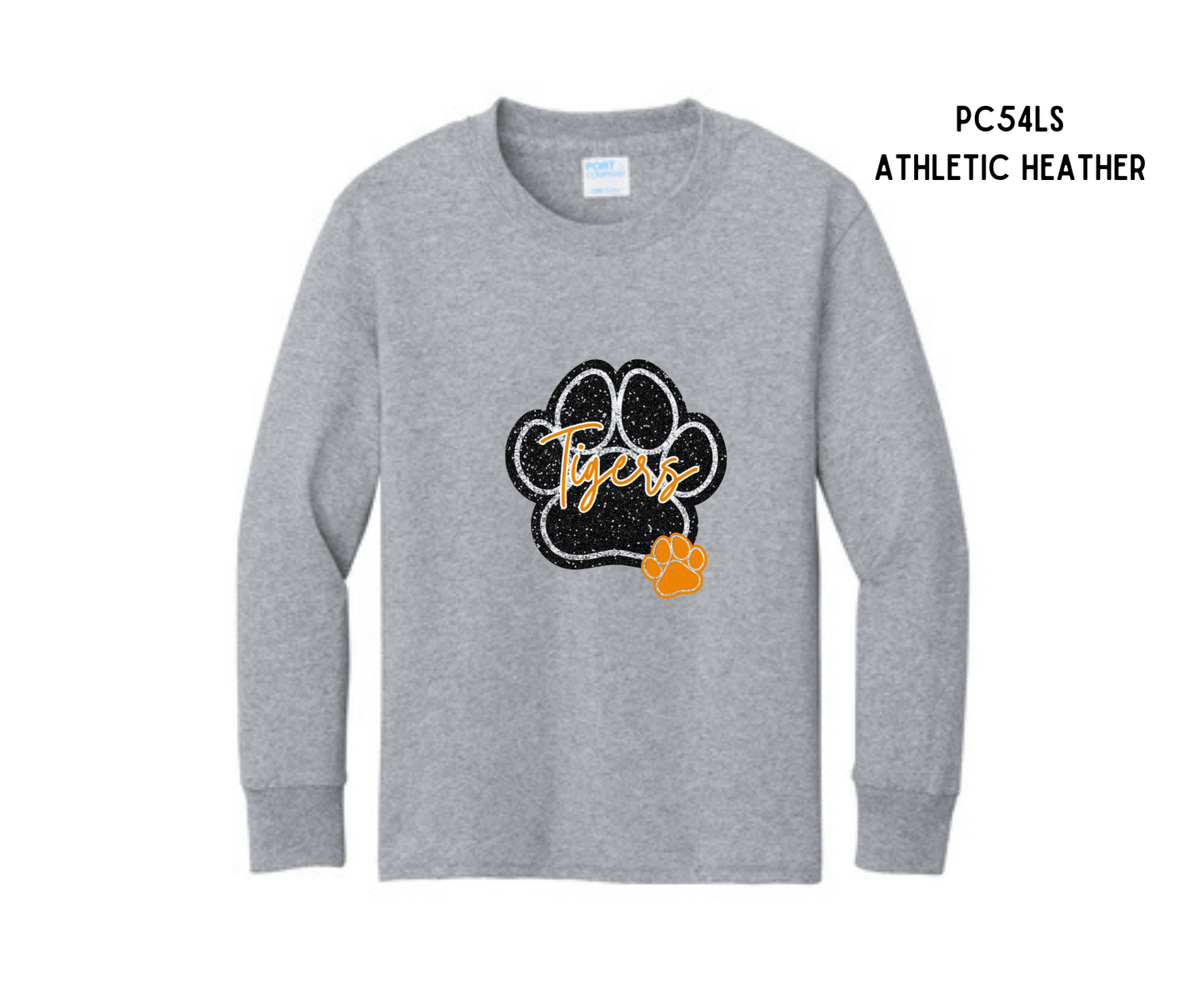 Tynes Store - Tynes Glitter Paw | Tee-Long Sleeve