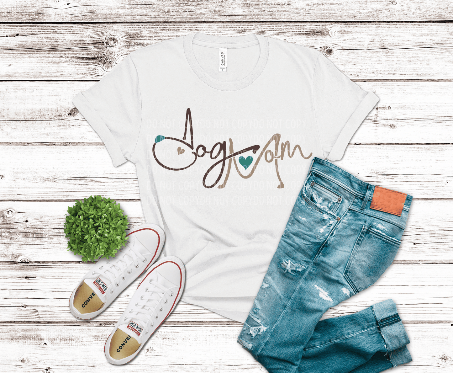 Dog Mom | Premade DTF Transfer Gang Sheet For Graphic Tees - Griffin Expressions