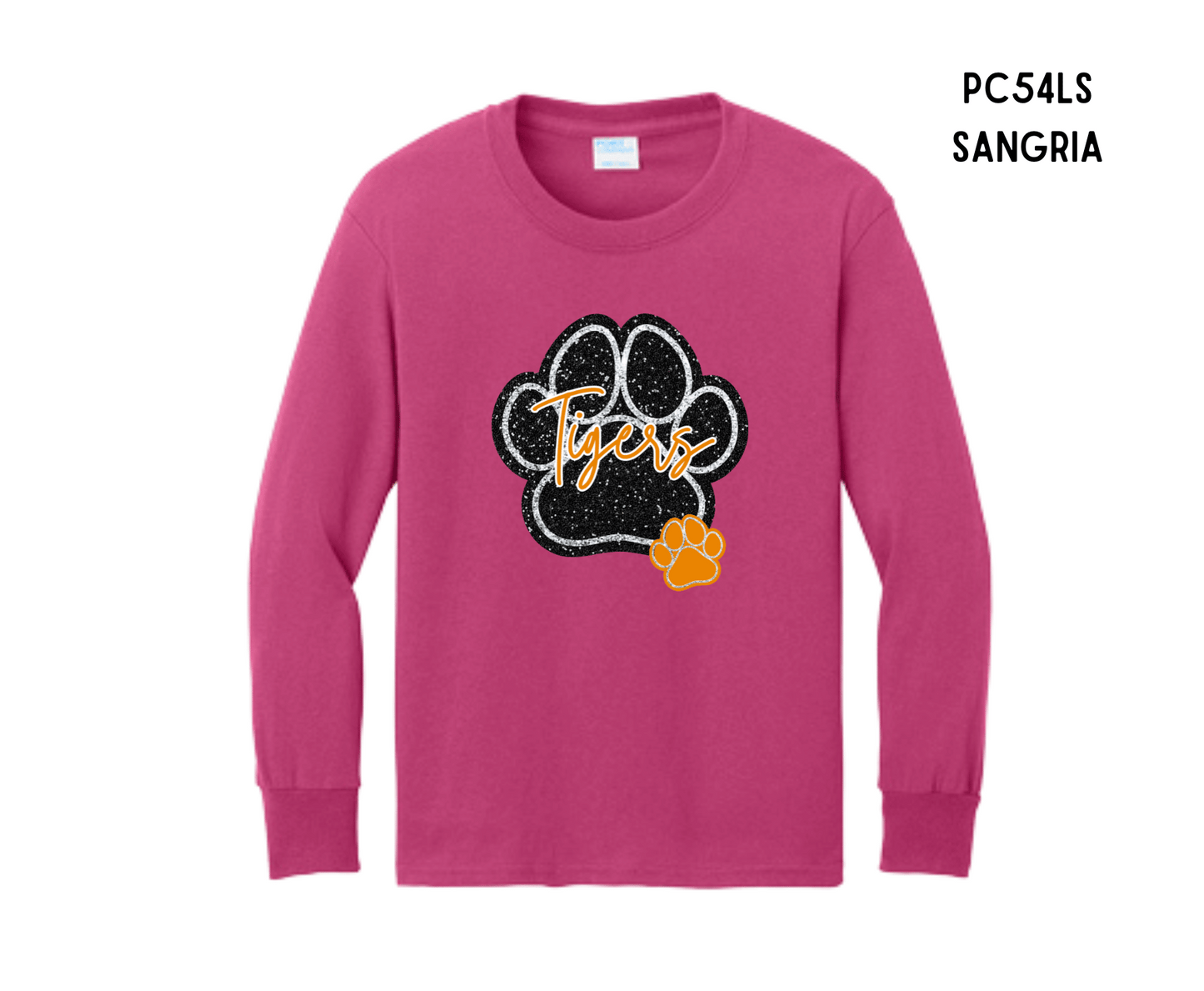 Tynes Store - Tynes Glitter Paw | Tee-Long Sleeve