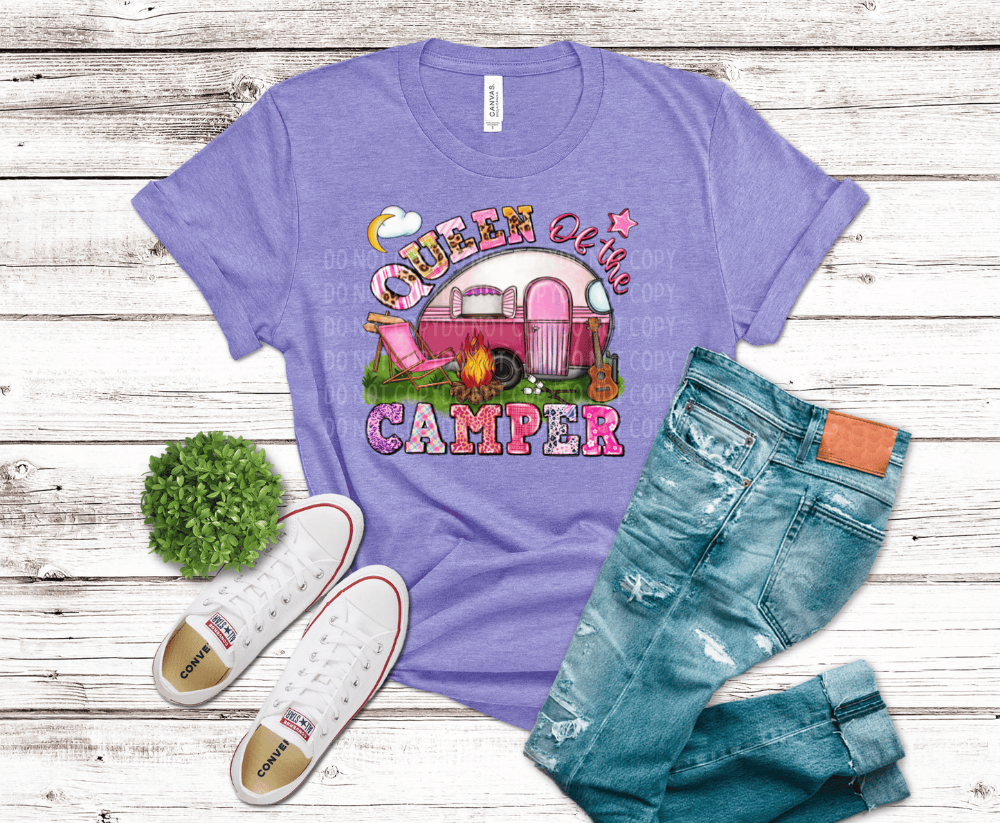 Premade DTF Transfer Gang Sheet For Graphic Tees| Camping