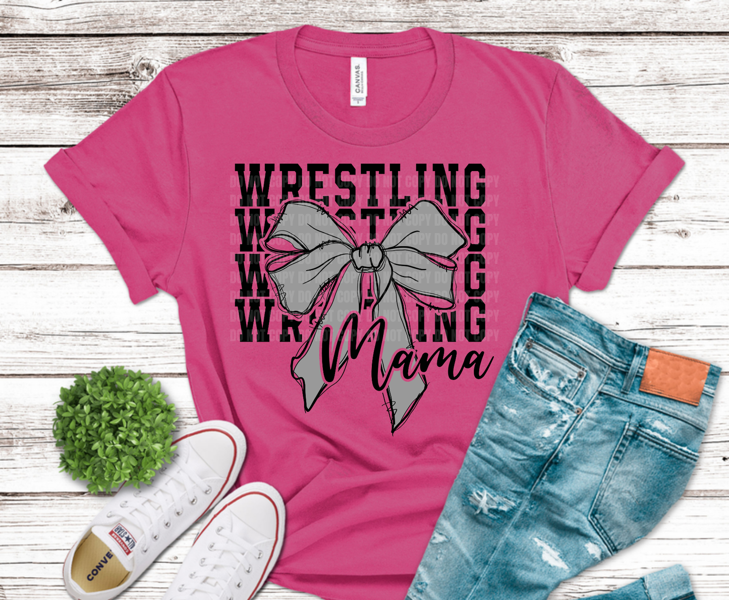 Premade DTF Transfer Gang Sheet For Graphic Tees | Wrestling