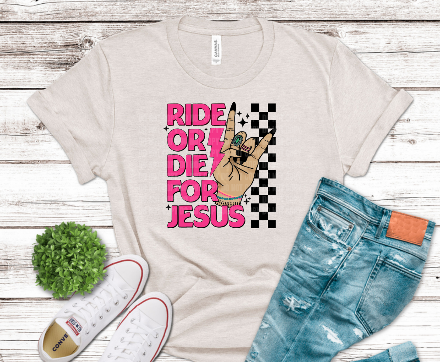 This Heifer Loves Jesus  | Premade DTF Transfer Gang Sheet For Graphic Tees