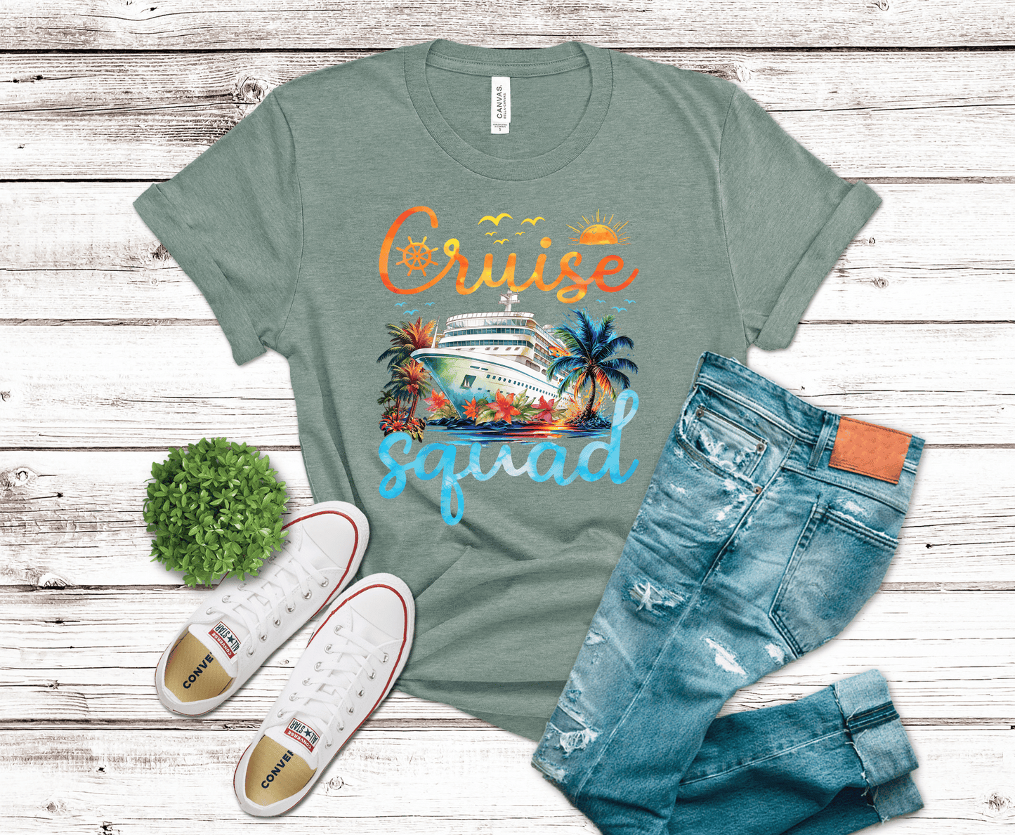 Premade DTF Transfer Gang Sheet For Graphic Tees | Cruise