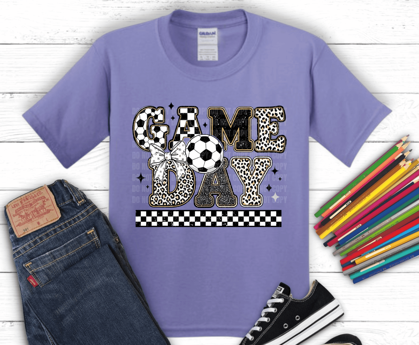 Youth Soccer | Premade DTF Transfer Gang Sheet For Graphic Tees