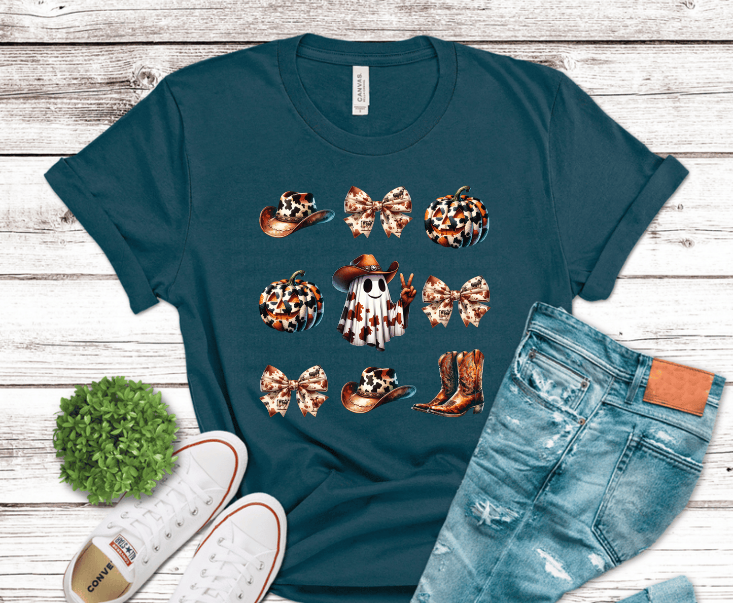 Spooky Heifer | Premade DTF Transfer Gang Sheet For Graphic Tees