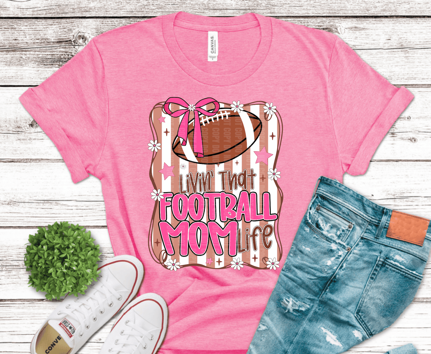 Football Days | Premade DTF Transfer Gang Sheet For Graphic Tees