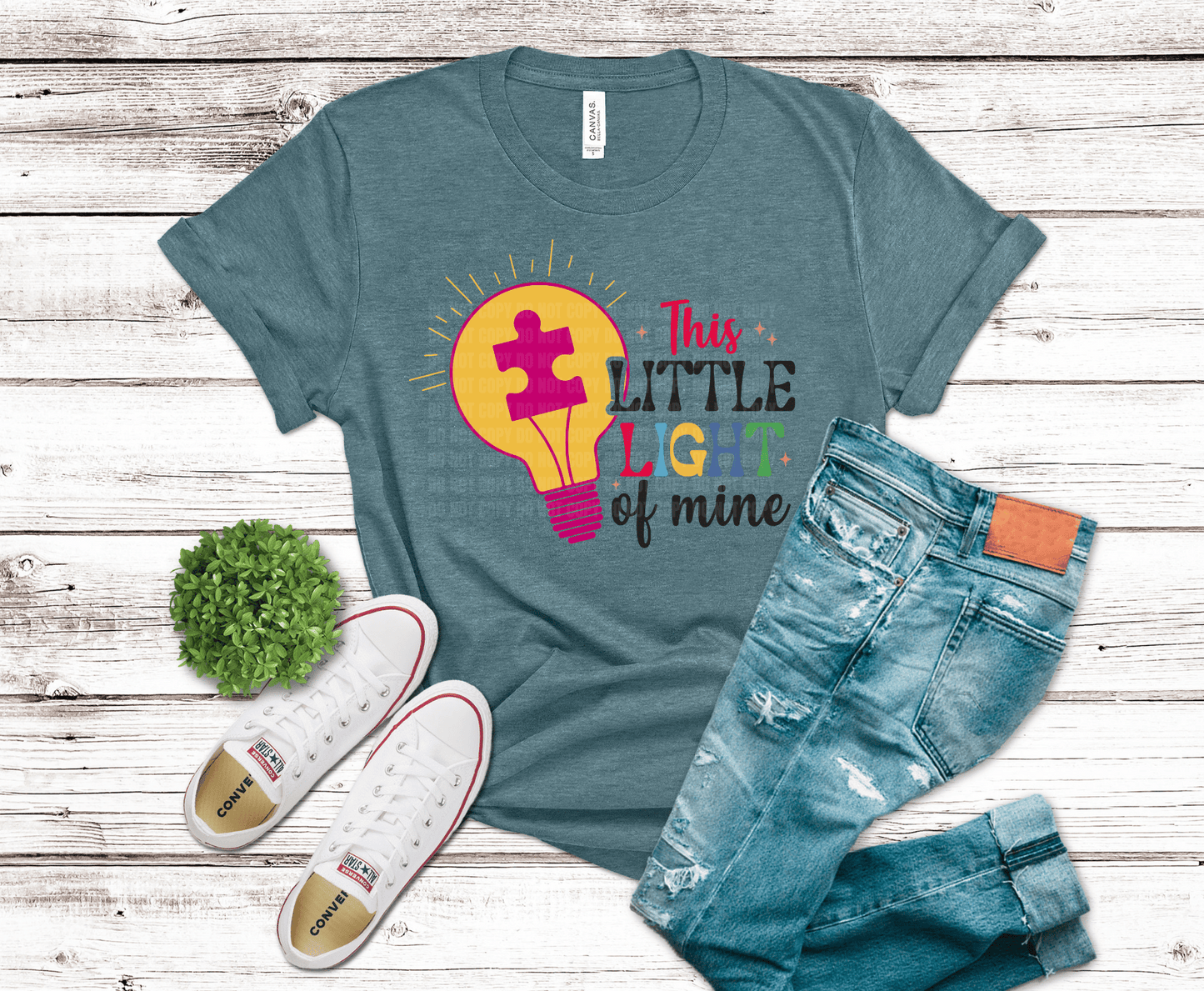 Premade DTF Transfer Gang Sheet For Graphic Tees| Autism