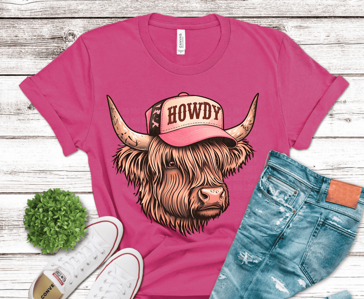 Pink Cowgirl | Premade DTF Transfer Gang Sheet For Graphic Tees