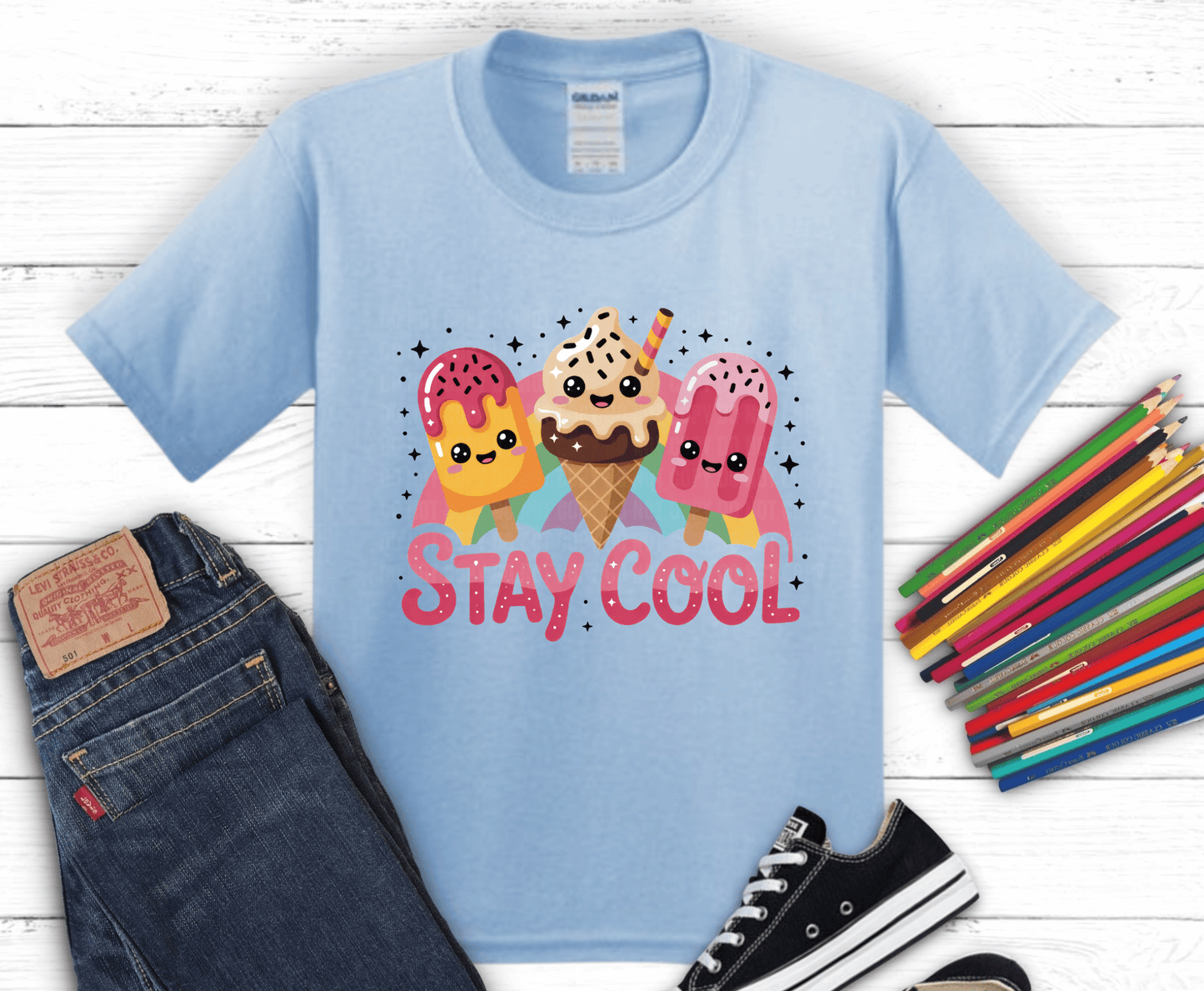 Youth Summer | Premade DTF Transfer Gang Sheet For Graphic Tees